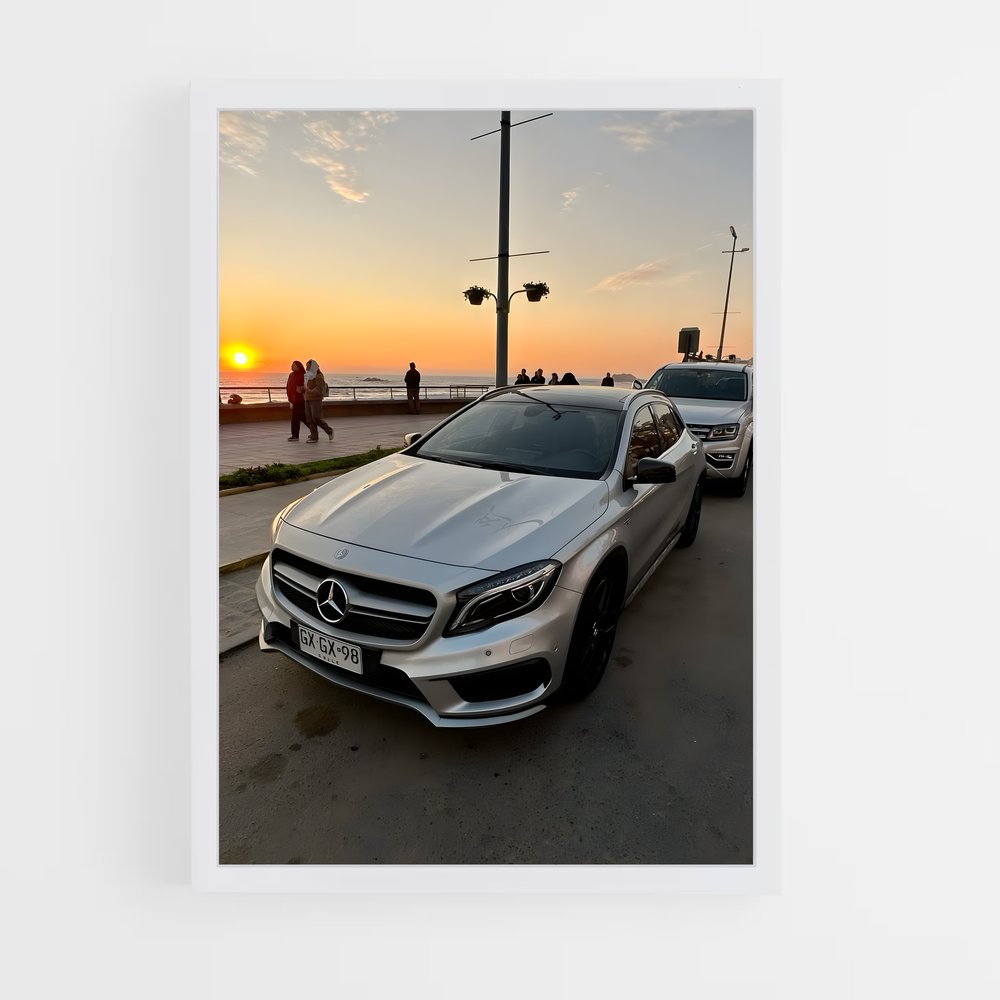 Poster superbe GLA AMG – affiche Mercedes (vue 3)